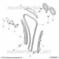 CHAINE DE DISTRIBUTION AND TENSIONER