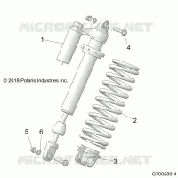 SUSPENSION AVANT SHOCK MOUNTING