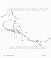 REFROIDISSEMENT ROUTING, ENGINE