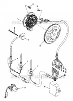STATOR ASSEMBLY SL 650 B944058 (4926992699027A)