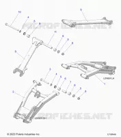SUSPENSION ARRIERE CONTROL ARMS