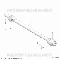 SYSTÃˆME DE TRANSMISSION, FRONT PROP SHAFT