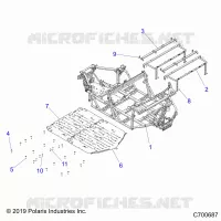 CHASSIS, MAIN CADRE