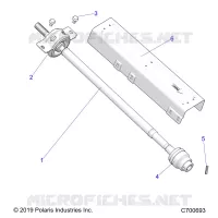 DRIVE TRAIN, ARBRE DE TRANSMISSION AVANT
