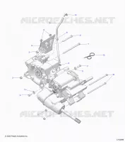 SYSTÃˆME DE TRANSMISSION, MAIN GEARCASE MOUNTING