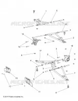 SUSPENSION AVANT CONTROL ARMS
