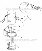 POMPE DE CALE SL 780 B964087 and Intl. SL 780 I964087 (4935523552B009)