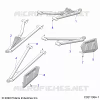 SUSPENSION AVANT A-ARMS