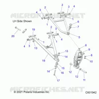 TRIANGLES SUSPENSIONS AVANT 