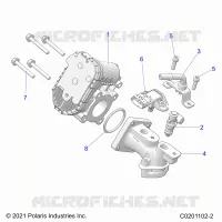 ENGINE, CORPS DE PAPILON AND FUEL RAIL