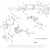 SUSPENSION ARRIERE CONTROL ARMS
