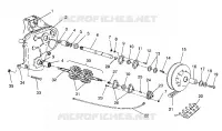 TRACK AND ARBRE DE TRANSMISSION ASSEMBLY WIDETRAK GT / X932061 (4924722472015A)