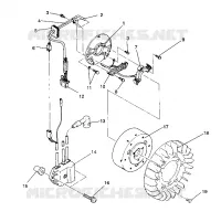 STATOR ASSEMBLY LITE GT / 0933133 (4923232323036A)