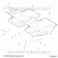 CHASSIS, SKID PLATES