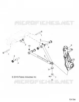 SUSPENSION, A-ARM AND SUPPORT MOUNTING