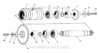 TENDEUR CENTRAL ASSEMBLY 4X4 350L W938139 (4924052405022A)
