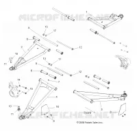 SUSPENSION AVANT CONTROL ARMS