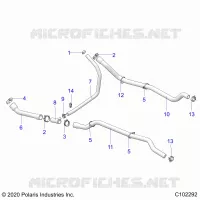 ENGINE, SYSTÃˆME DE REFROIDISSEMENT, HOSES