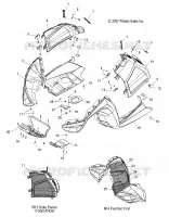 CARROSSERIE AVANT and SIDEPANELS
