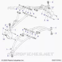 SUSPENSION AVANT A-ARM MOUNTING