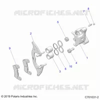 FREIN AVANT CALIPER