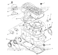CYLINDRE 500 CARB 0952764 (4929192919C006)