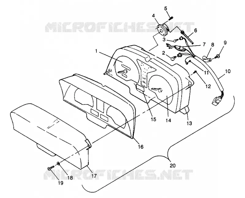 INSTRUMENTS ULTRA TOURING 0975378 AND EUROPEAN ULTRA TOURING E975378 (4938133813B001)