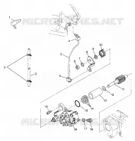 POMPE A HUILE SL 780 B974088 and Intl. SL 780 I974088 (4940924092C005)