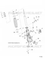 SUSPENSION, JAMBE DE FORCE AVANT