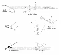 BOUTONS, CAPTEURS and POWER PLUG