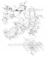 CHASSIS AND SIEGE SUPERTRAK UPDATED 2/90 (4917131713001A)