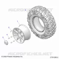 ROUES, REAR
