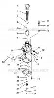 CARBURATEUR STARLITE GT / 0933127 (4923232323033A)