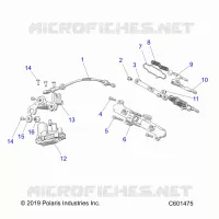 ENGINE, VALVE D'ECHAPPEMENT ASM. AND ACTUATOR