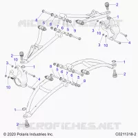 SUSPENSION AVANT A-ARM MOUNTING