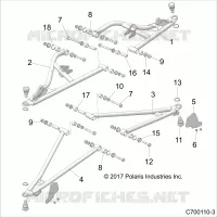 SUSPENSION AVANT CONTROL ARMS