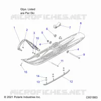 STEERING, SKI ASM. (INTL)