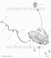 SYSTÃˆME DE TRANSMISSION, FRONT GEARCASE MOUNTING