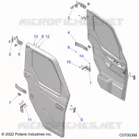 PORTES, FULL, MOUNTING