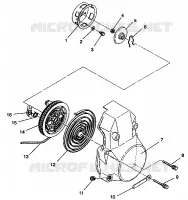 LANCEUR ASSEMBLY 500 EFI 0942774 and  EFI SKS 0942574 (49274127410041)