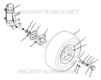 ROUE AVANT ASSEMBLY (4917721772015A)