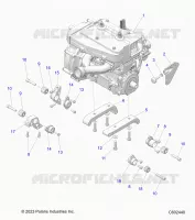 MOTEUR, MOUNTING & LONG BLOCK