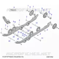 SUSPENSION ARRIERE AND TRACK