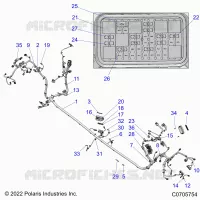 ELECTRICITE, WIRE HARNESS, CHASSIS