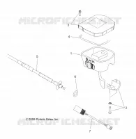 DIRECTION, INSTRUMENTS, ACCELERATEUR ASM. AND CABLE