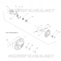 SYSTÈME DE TRANSMISSION, SECONDARY CLUTCH