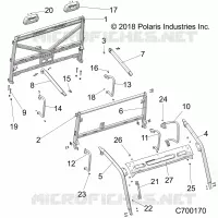 CHASSIS, CAB CADRE