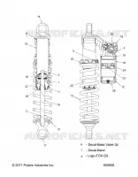 SUSPENSION, AMORTISSEUR AVANT (LE)