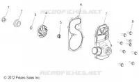 MOTEUR, WATER PUMP
