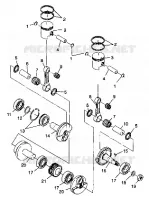 PISTON ET VILEBREQUIN